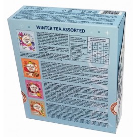 Зимова колекція чаю Lovare Winter tea Assorted 4 види по 8 шт