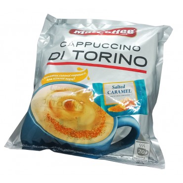 "MacCoffee" Cappuccino Di Torino Salted Caramel 20 пакетов