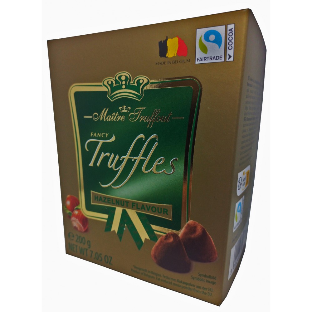 Шоколадные Трюфели Maitre Truffout Hazelnut Flavour 200 грамм
