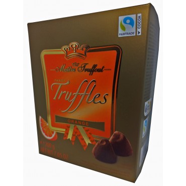Шоколадні Трюфелі Maitre Truffout Orange 200 грам