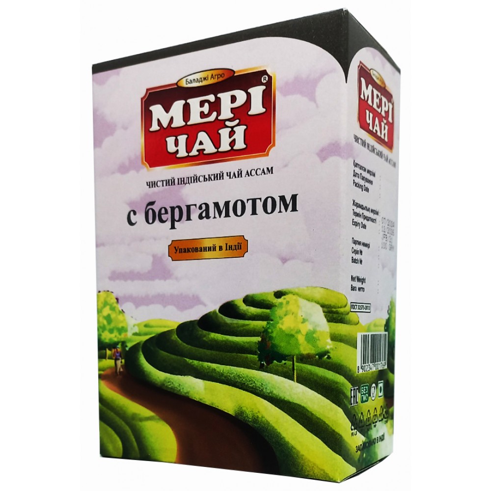 Чай черный индийский Мэри Чай с Бергамотом 100 грамм