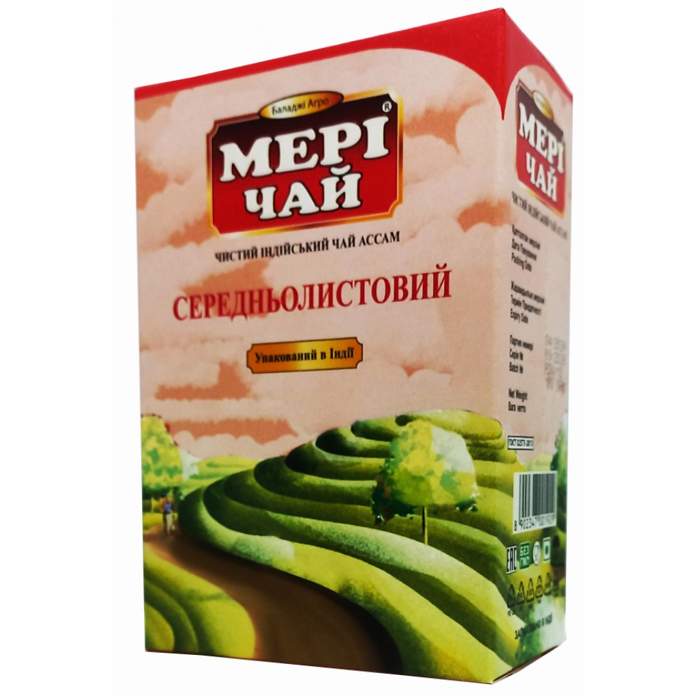 Чай черный индийский Мэри Чай Среднелистовой 100 грамм