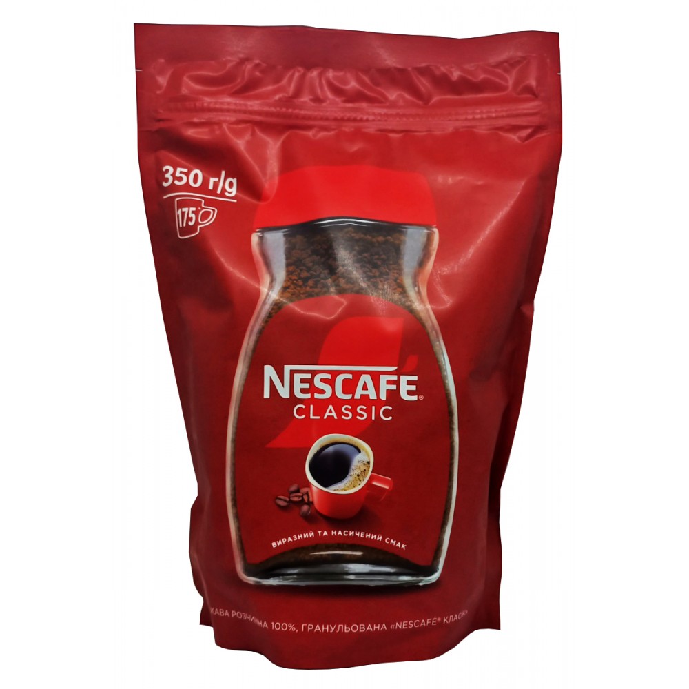 Кава розчинна Nescafe Classic 350 грам