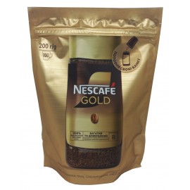 Кофе растворимый Nescafe Gold 200 грамм