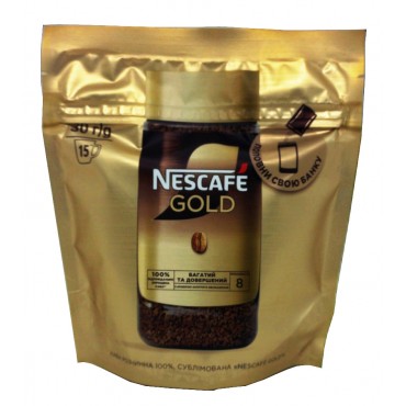 Кофе растворимый Nescafe Gold 30 грамм