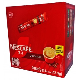 Кофе Nescafe Original 3в1 стик 24 штук