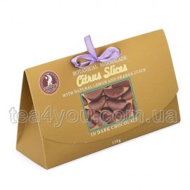 Мармелад "Цитрусовые дольки" в черном шоколаде, 130 г