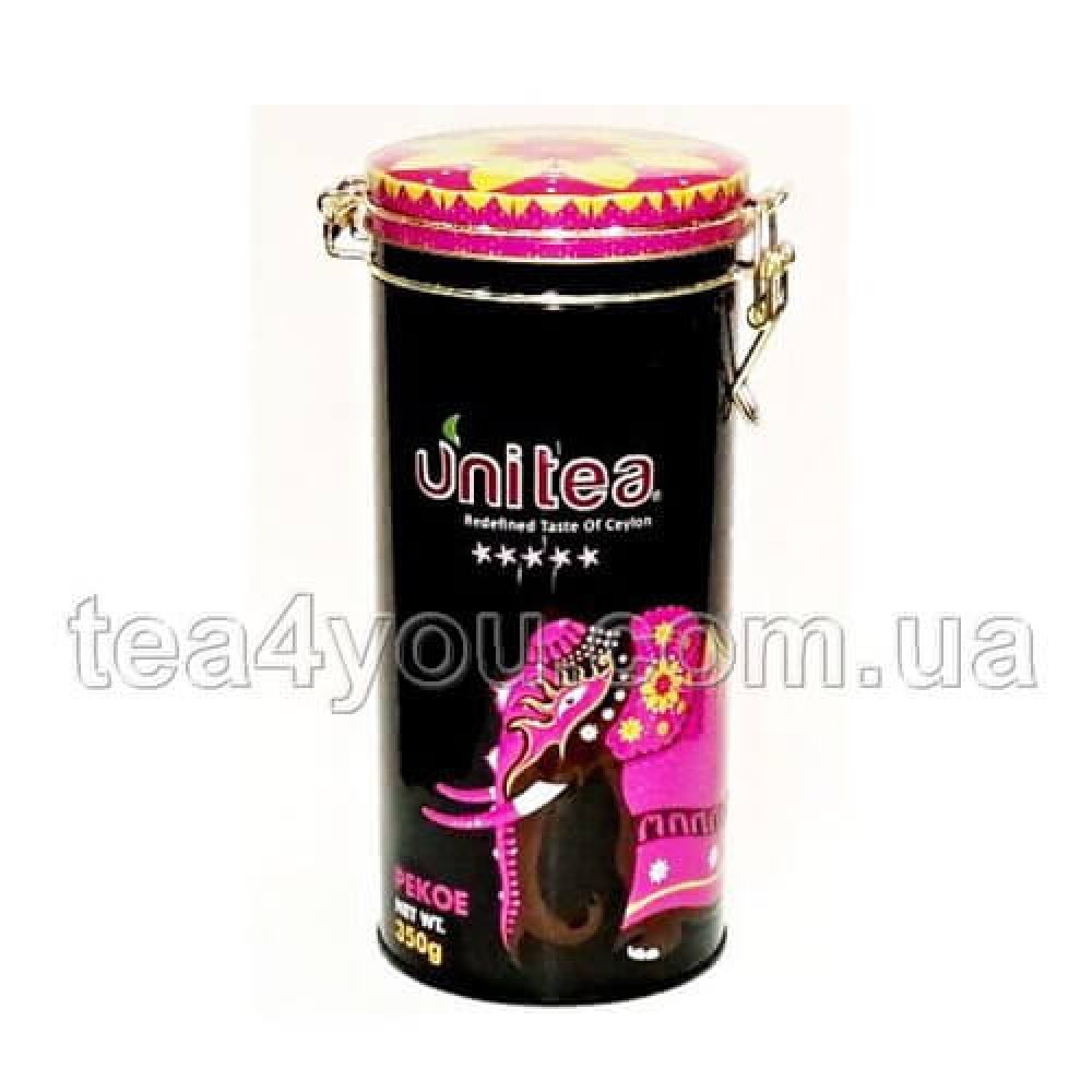 Чай "Unitea" чорний Pekoe, 350 г з/б