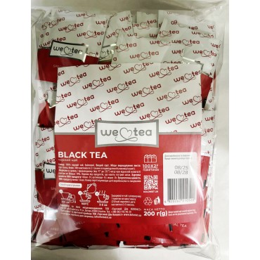 Чай чорний We Tea 100 пакетів