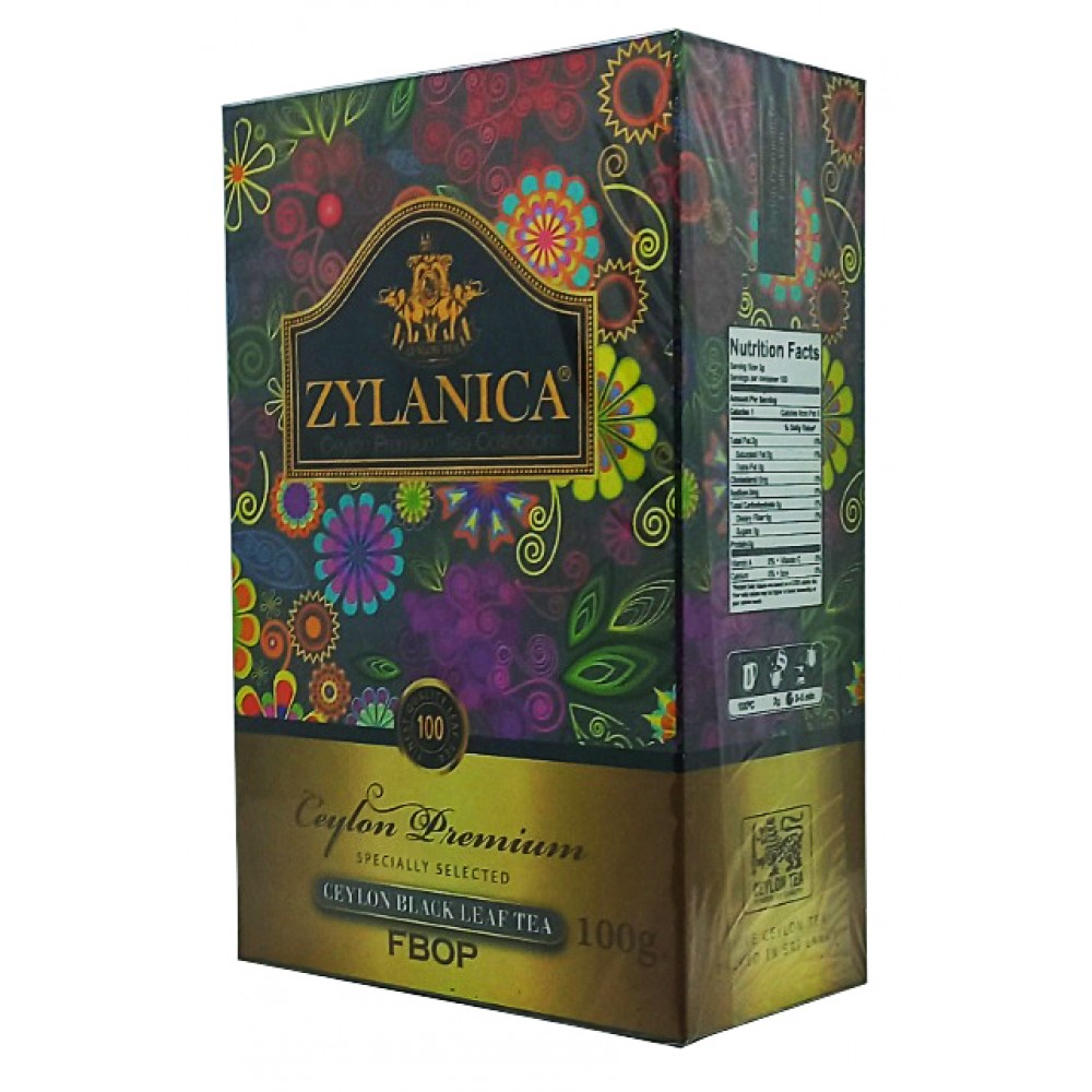 Чай чорний Zylanica Ceylon Premium FBOP 100 грам
