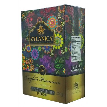 Чай черный Zylanica Ceylon Premium FBOP 200 грамм