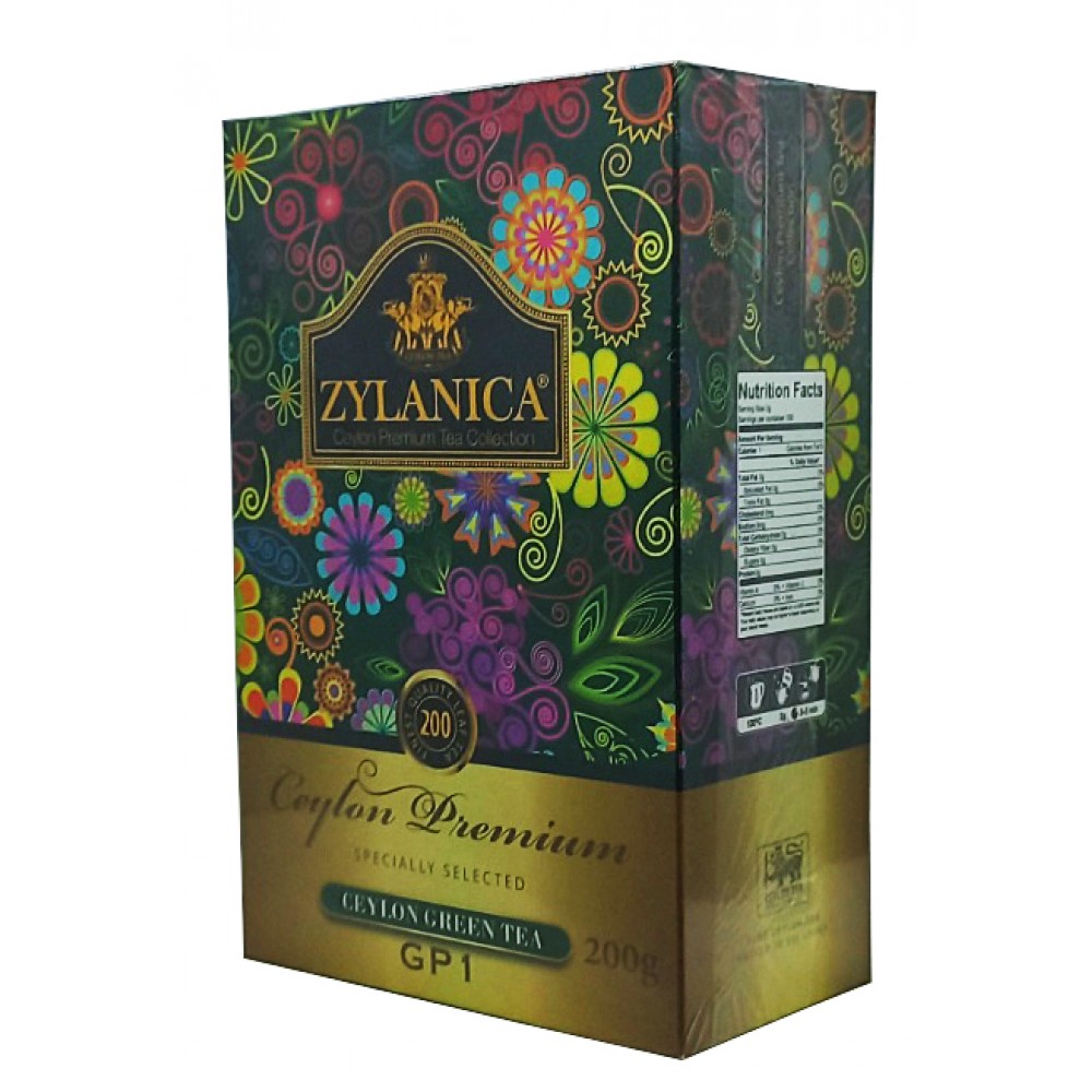 Чай зеленый  Zylanica Ceylon Premium GP1 200 грамм