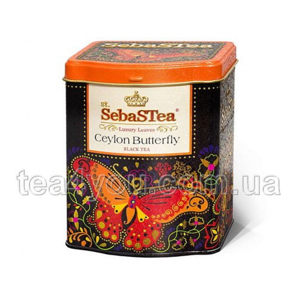 Чай "SebasTea" Ceylon Butterfly, 100г ж/б