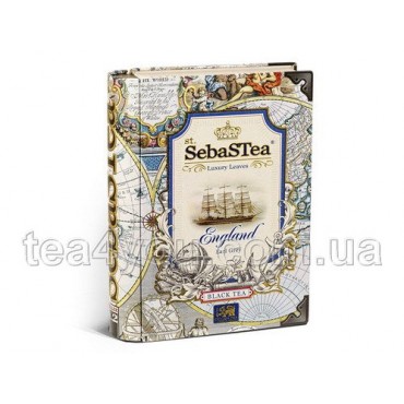 Чай "SebasTea" England, 100г ж/б (книга)