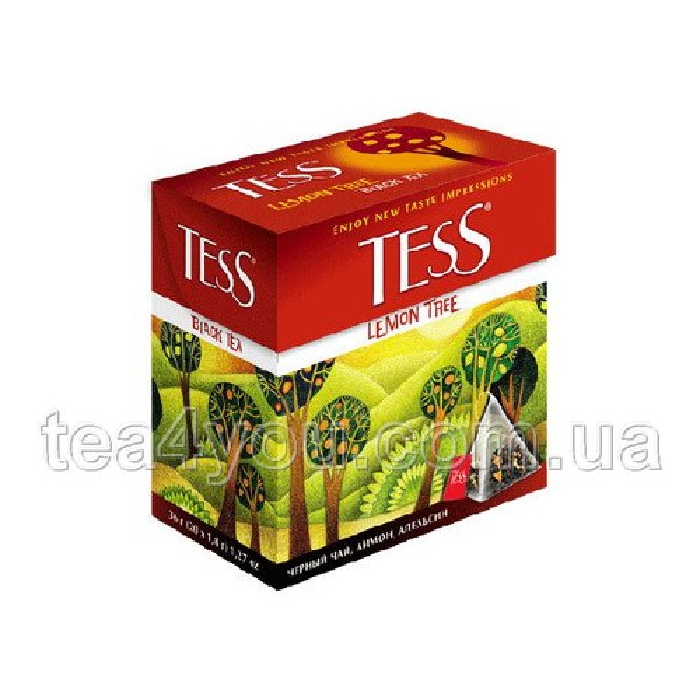 Чай "Tess" Lemon Tree, 20 пирамидок