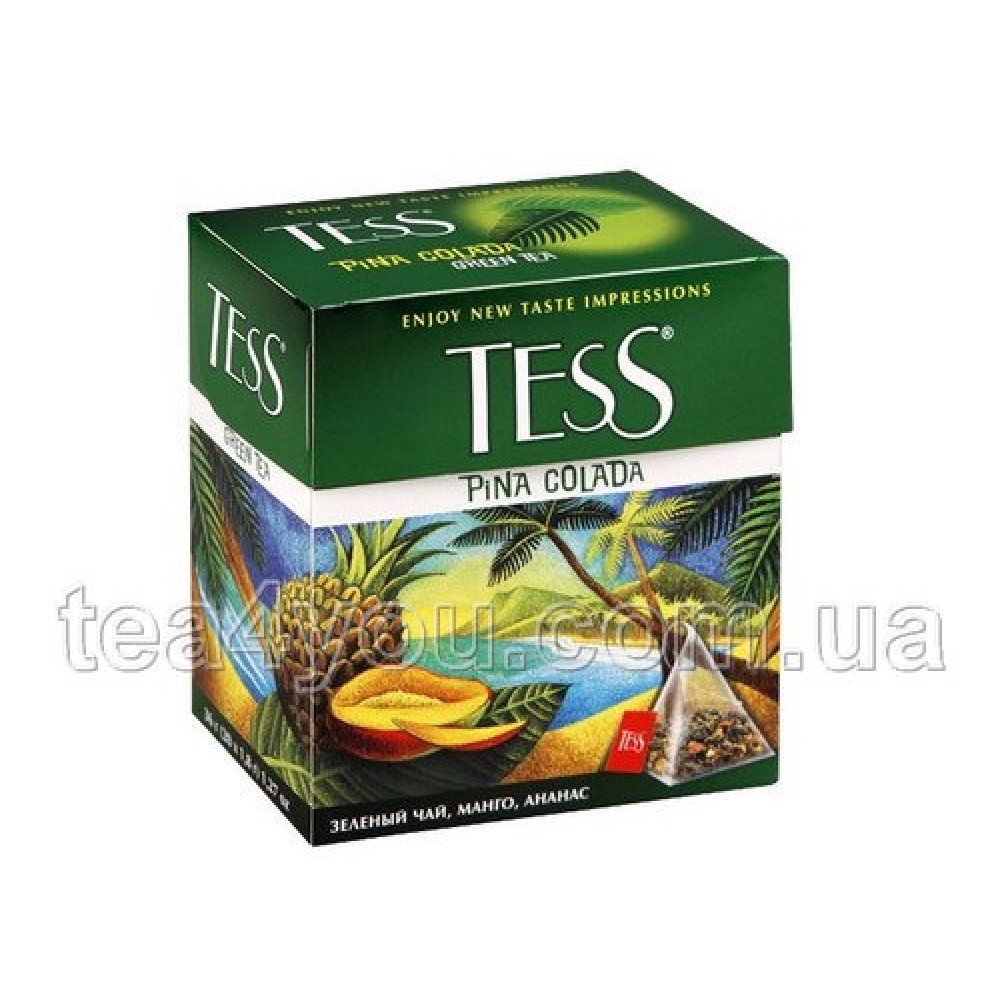 Чай "Tess" Pina Colada, 20 пирамидок