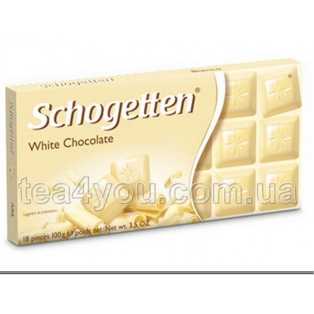 Шоколад "Schogetten" белый, 100 г