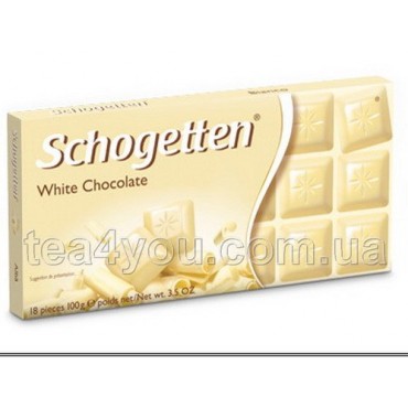 Шоколад "Schogetten" белый, 100 г