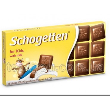 Шоколад "Schogetten" Детский молочный, 100 г