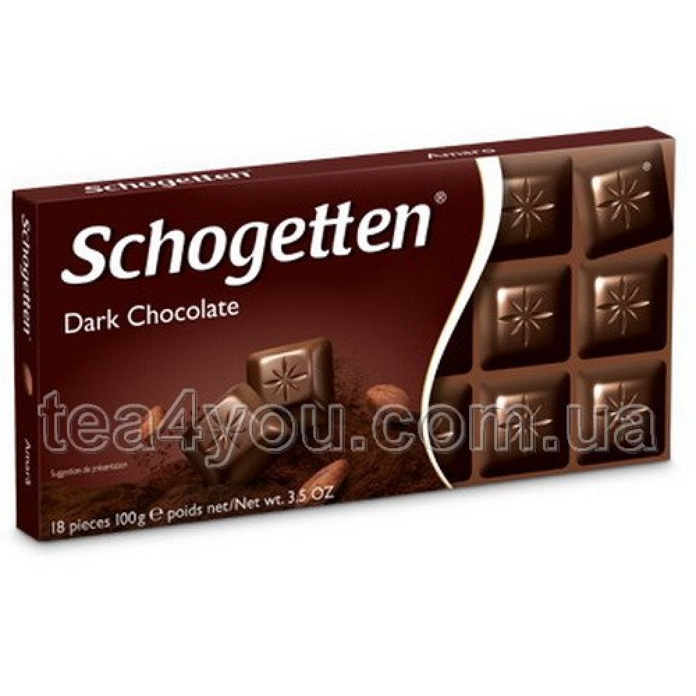 Шоколад "Schogetten" чорний, 100 г