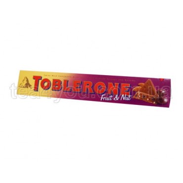 Шоколад "Toblerone" молочный изюм + миндаль, 100 г