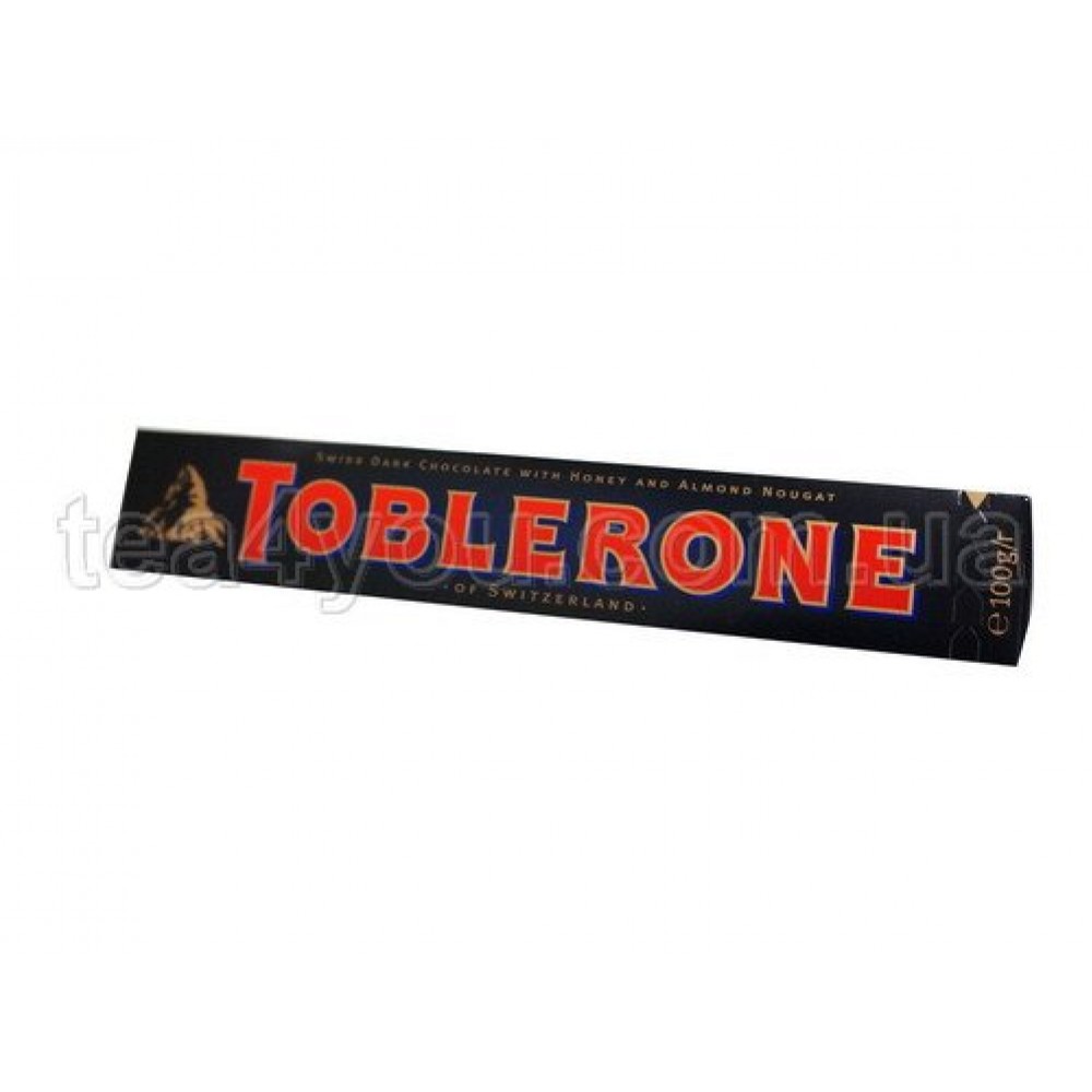 Шоколад "Toblerone" темный с миндалем, 100 г