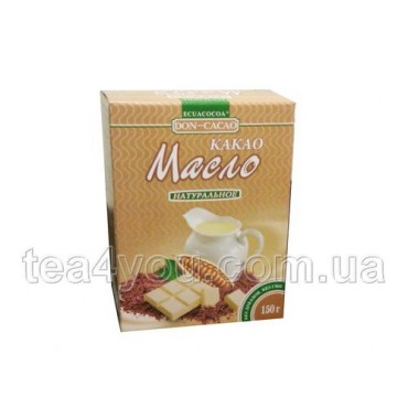Какао масло "Don-Cacao" натуральне, 150 г.