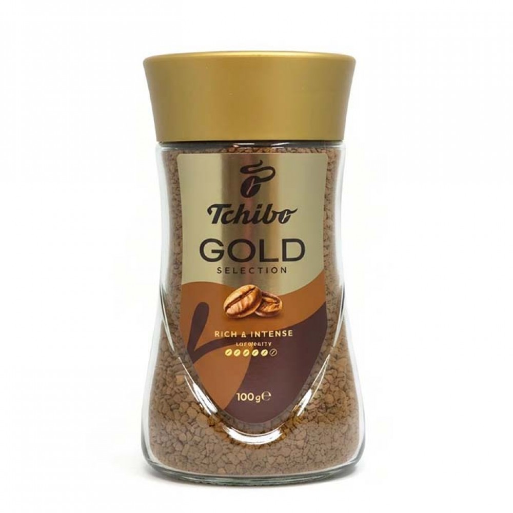 Кава Tchibo Gold Selection розчинна100 грам