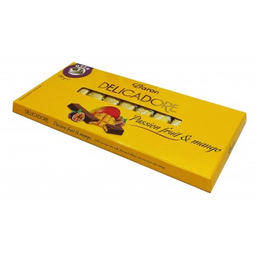 Молочный шоколад Baron Delicadore Passion Fruit & Mango 200 грамм