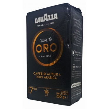 Кофе LAVAZZA Qualita Oro Mountain Grown молотый 250 грамм