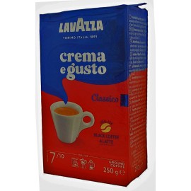 Кофе Lavazza Crema e Gusto 250 грамм молотый