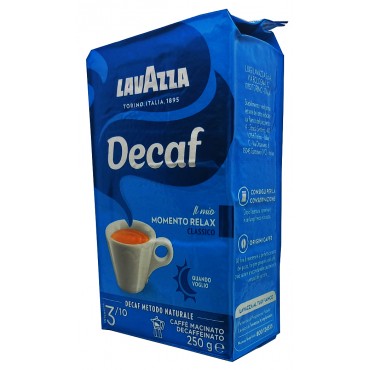 Кава Lavazza Decaf (без кофеїну) 250 грам мелена
