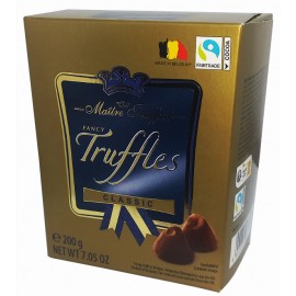 Шоколадные конфеты Maitre Truffout Truffles Classic 200 грамм