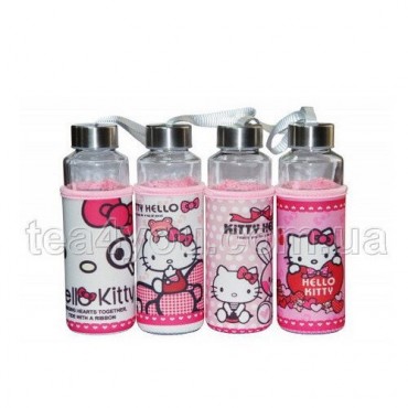 Термобутылка в чехле "Hello Kitty", 400 мл