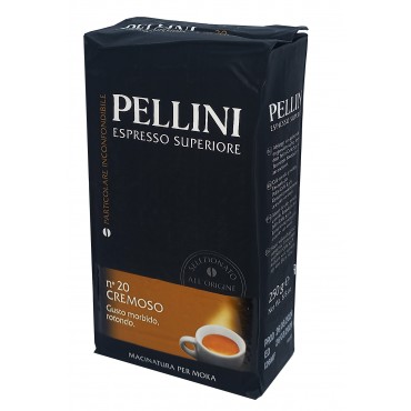 Кофе  Пеллини Pellini Cremoso Espresso 250 грамм молотый