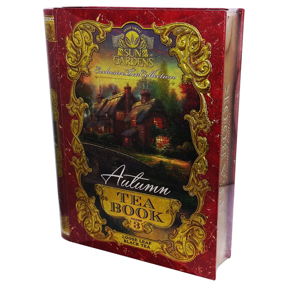 Чай Sun Gardens Книга Чаю Том 3 "Осень" 100 грамм в металлической банке