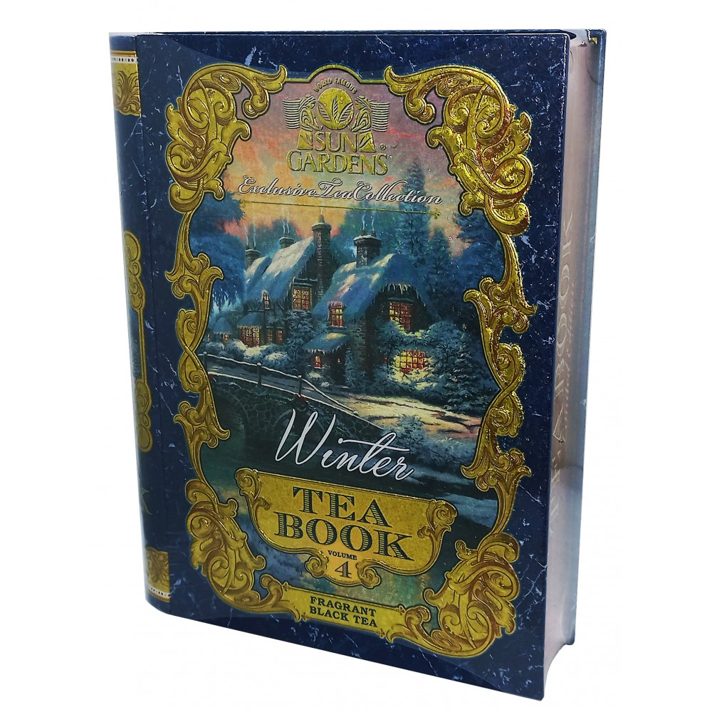 Чай Sun Gardens Книга Чаю Том 4 "Зима" 100 грамм в железной банке