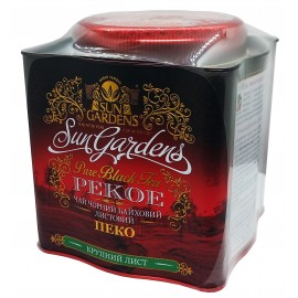 Чай Sun Gardens чорний PEKOE 200 грам у металевій банці