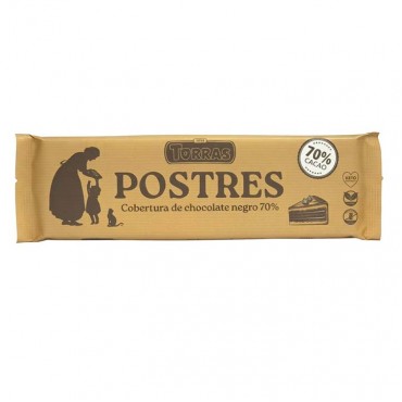 Шоколад Torras Postres Dark 70% 250 грам