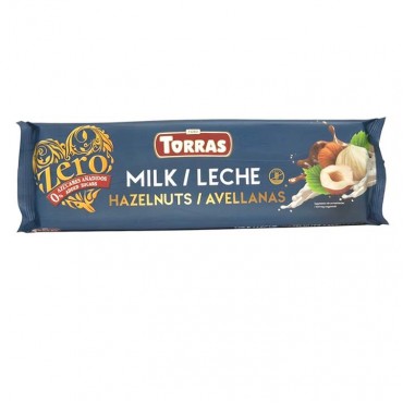 Шоколад Torras Milk Hazelnuts  250 грамм