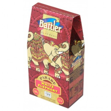 Battler чорний чай Парад Білий Слон PEKOE 100г.