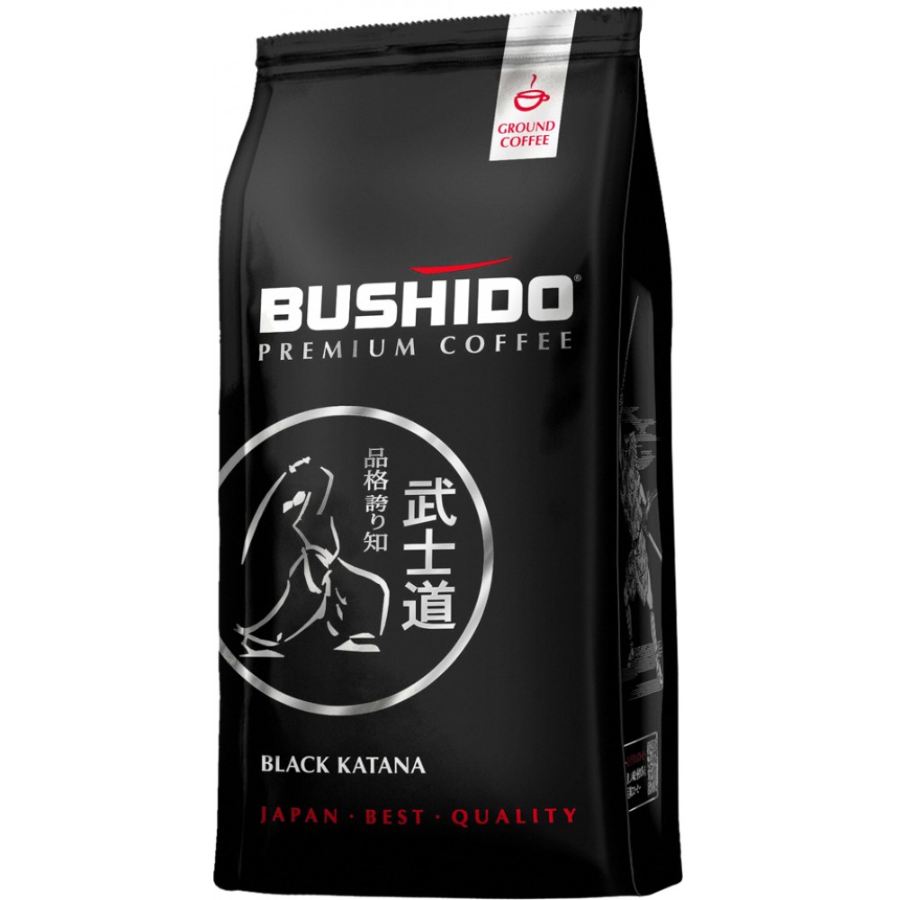 Кофе Бушидо "Bushido" Black Katana 227 грамм молотый