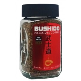 Кава "Bushido" Red Katana, 100 грам скляна банка