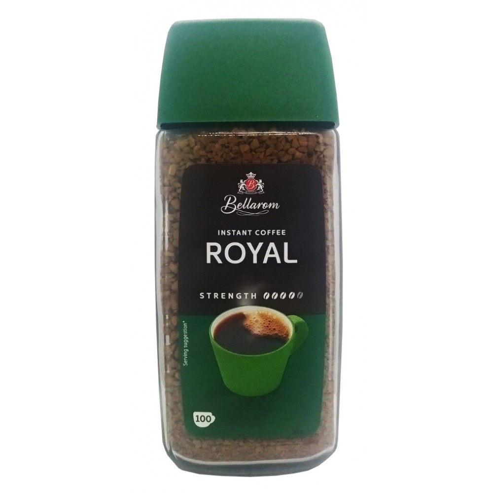 Кава розчинна сублімована Bellarom Royal 200 грам скло банка