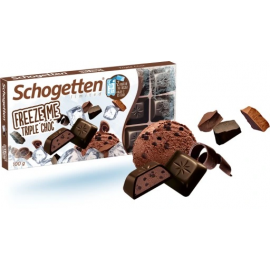 Шоколад Schogetten Freeze me тройной шоколад 100 грамм