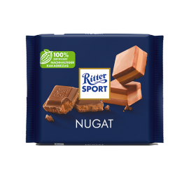 Шоколад Ritter Sport молочный с нугой 100 грамм
