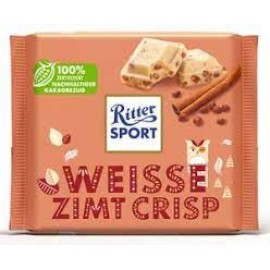 Шоколад Ritter Sport белый c корицей 100 грамм