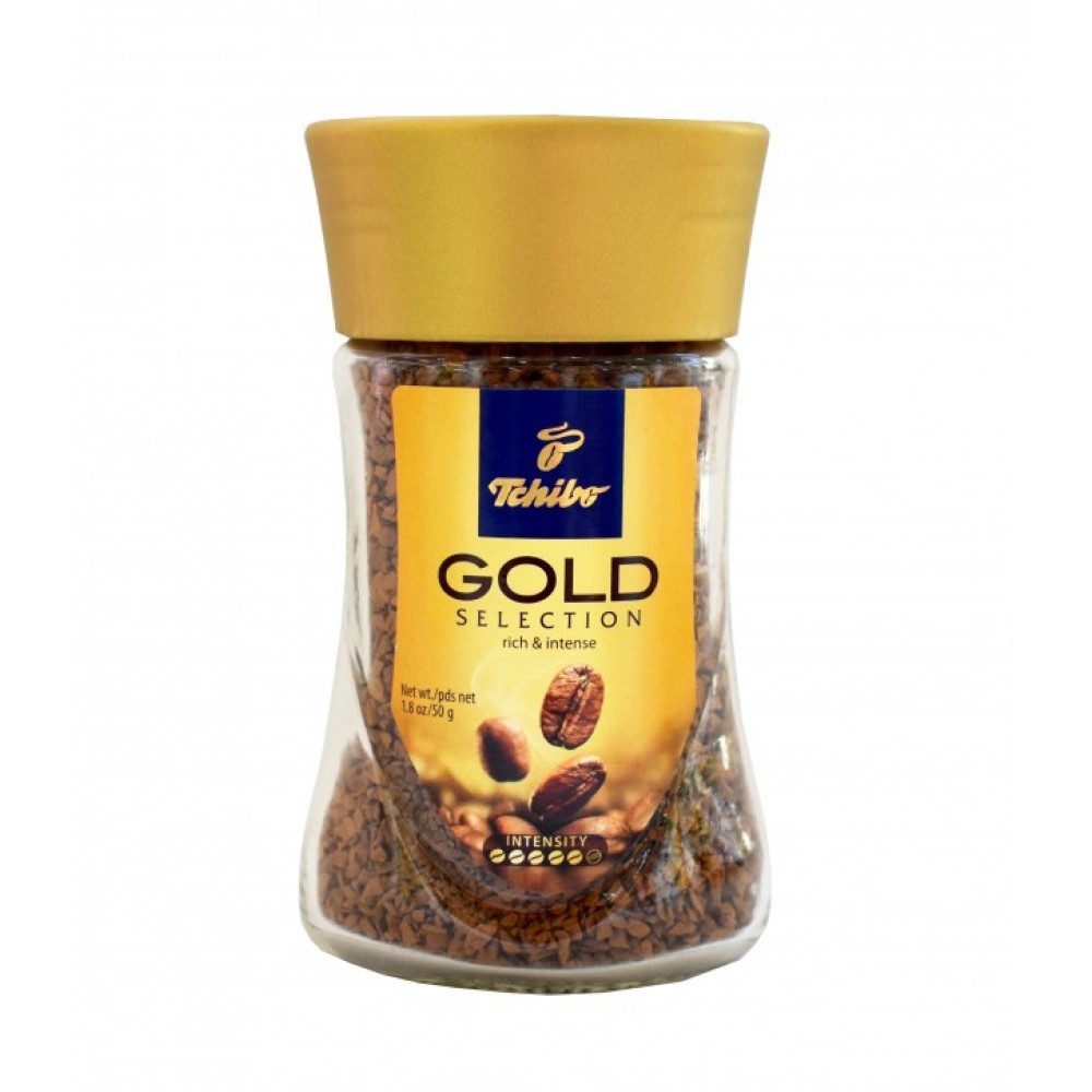 Кава Tchibo Gold Selection розчинна 50 грам
