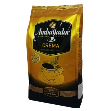 Кофе Ambassador Crema зерно 1 килограмм