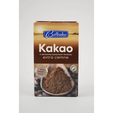 Какао порошок экстра темный Belbake Extra Ciemne, 200 г
